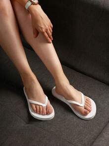 Women Flat Sandals - White - View 2