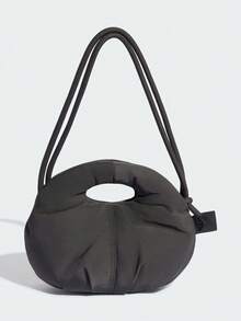 Adidas 女款 W MH SMALL BAG 肩背包 KH4512 - 黑色 - 查看 2