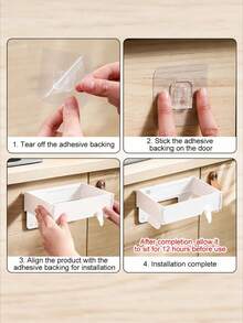 1/2/3 buah Tempat Sampah Portabel, Rak Sampah Pintu Kabinet Dapur, Tempat Sampah Gantung, Tempat Sampah Lipat, Tempat Sampah Kamar Mandi, Aksesoris Dapur, Aksesoris Kamar Mandi - Tempat sampah gantung - View 5