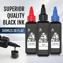 DQFART 100ml Tattoo Ink, Used For Tattoo Design, Vibrant Colors, Suitable For Tattoo Art Creation, Meets Daily Tattoo Needs, Suitable For Tattoo Artists And Tattoo Enthusiasts. - Multicolor - View 4