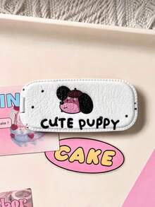 One-Piece Set Ins Fall/Winter Small Animal Faux Leather Texture Makeup Touch-Up Mirror Mobile Phone Stand Stick-On Mirror Surface Support Dual-Purpose Horizontal And Vertical Desktop Support Portable Fashionable Foldable Mirror Back Sticker - Multicolor - View 7