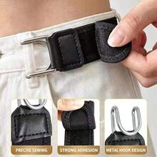 2pcs Adjustable Waist Buckle For Loose Jeans-A Seamless, Tool-Free Solution Suitable For Men And Women, Perfect For Daily Wear Across All Seasons. - Multi-color - View 2