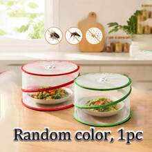 1. 2Pcs/1Pc Foldable Food & Cake Cover, Anti Fly Mosquito Bug Screen, Multipurpose Protective Tent For Picnic, BBQ, Fruit And Food Display - Multicolor - View 13