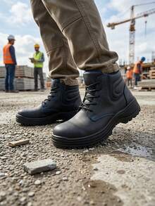 Men Industrial & Construction Boots - Orange - View 3