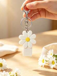 Flower-Shaped Simple Can Opener, Flower Manual Simple Can Opener With Keychain, Can Clip, Lid Opener, Can Opener, Bottle Opener, Multi-Function Keychain And Bottle Opener, Beverage Can Opener: Easy Opening, Compact And Portable-Say Goodbye To The Hassle Of Rotating Can Lids, Suitable For Soda, Beer And Beverage Can Top Ring Opening Tool, Leak-Proof Pull Tab Lid Remover, Practical Gift - Multicolor - View 12