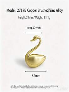 1pc Elegant Creative Swan Luxury Cabinet Drawer Door Handle Wardrobe Drawer Pull - 2717 - View 19