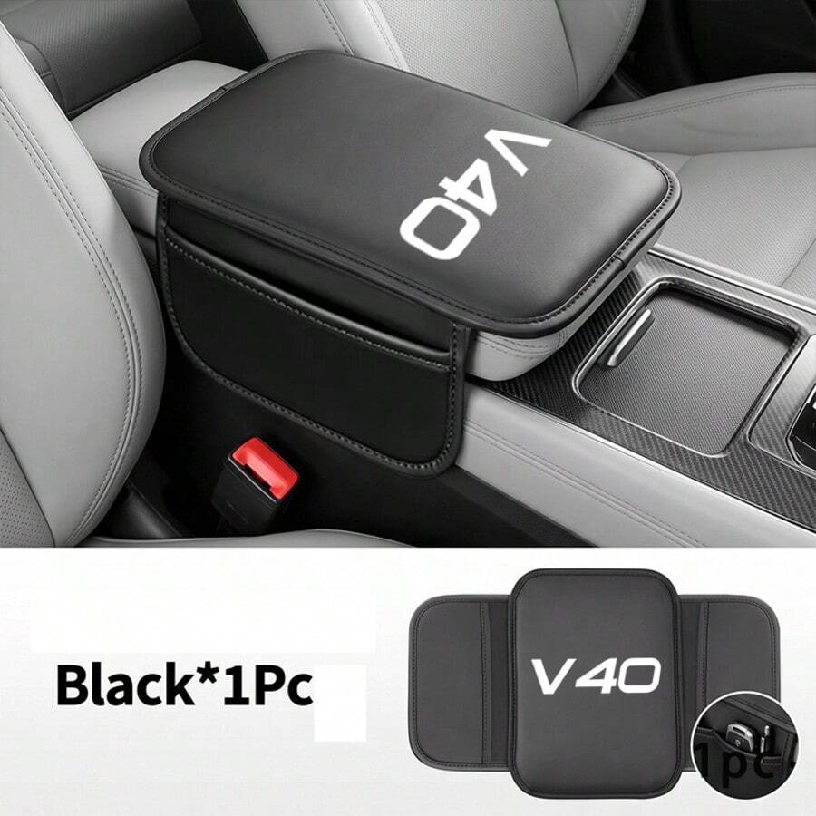 For Volvo V40 V90 1PC Auto Parts Car Armrest Pad Center Console Arm Rest Box Cover Protective Mat - Multicolor - View 1