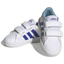 Adidas أحذية جري للأطفال - أبيض - مشاهدة 4
