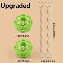 1/2Pcs Reptile Hanging Feeder With Chain, Lizard Chameleon Food Basket, Small Pet Toy, Terrarium Accessories - 250ml - View 8