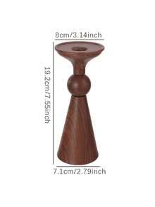 Exquisite Wood Grain Texture, Smooth Surface, Sturdy Structure, Easy To Clean And Reusable For Long Time Use. Perfect For Dining Table, Fireplace Mantel, Coffee Table Display, Great Decor For Christmas, Wedding, Thanksgiving, Romantic Dinner Party. - Retro-style Luxury - View 12