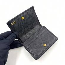 【中古】GUCCI プチマーモント GGマーモント 二つ折り財布 コンパクトウォレット レザー ブラック 財布 ゴールド 456126 - ブラック - チェックする 4