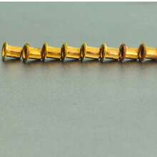 10000pcs+ 3mm Shaft Diameter/4mm Length+Brass+Hollow Rivets - C - View 3