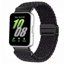 Nylon Magnetic Strap Compatible With Samsung Galaxy Fit 3 Braided Band Watchband Compatible With Samsung Galaxy Fit 3 Replacement Bracelet Accessories - Galaxy Fit3 - View 11