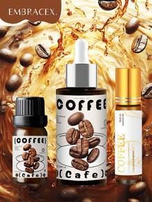 EMBRACEX. 100ml/60ml/30ml/10ml Coffee Fragrance Oil, Fresh And Pleasant, Suitable For Car Aromatherapy, Cafe Aromatherapy, Home Or Outdoor Use, Also Suitable For Humidifiers, Aromatherapy Diffusers, Wooden Reed Diffusers, Rattan Reed Diffusers, Etc. - Coffee - View 12