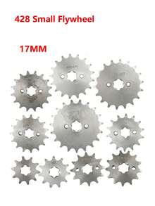 Front Engine 428# 10T 11T 12T 13T 14T 15T 16T 17T 18T 19T Teeth 17mm 20mm Chain Sprocket With Retainer Plate Locker - A - View 1