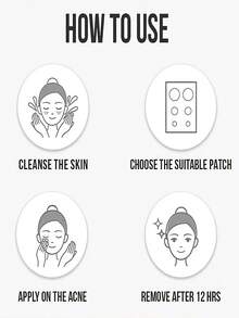 720 Pieces Night Anti-Pimple Patches - Gentle And Non-Irritating, They Can Cover Blemishes And Achieve A Perfect Concealing Effect. Suitable For All Skin Types, They Are Invisible And Waterproof. With An Ultra-Thin Design, They Have Strong Adhesion. - Round - View 3