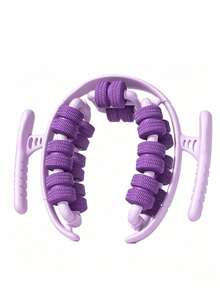 Handheld Circular Massage Roller, Manual Muscle Massager For Leg Hip Body, Fitness Recovery Massage Tool For Workout - Multicolor - View 5