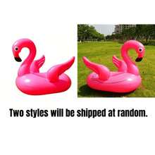 Flotador inflable para nadar, flotador de piscina con forma de animal de dibujos animados (estilo aleatorio), flotador inflable de piscina, artículos esenciales de playa, flotador de piscina - Rosa Fucsia - Ver 8
