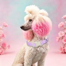 Pink Polka Dot Adjustable Dog Collar With Quick Release Buckle, Adjustable Strap & Zinc Alloy D-Ring, Christmas Festival Pet Collar For Small, Medium, Large Dogs And Cats, Holiday Gift For Boy & Girl Pets - Pink - View 12
