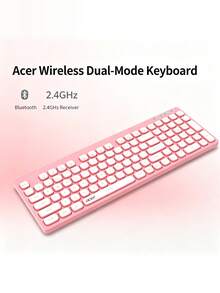 Wireless Bluetooth Keyboard Dual-Mode Silent Office External Laptop Keyboard Rechargeable Universal For Phone And Tablet OKR219 Keyboard - View 6