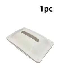 1pc Luxury Style Irregular Tissue Box, Magnetic Flip Lid, Artistic Design, Home Tissue Box, Desktop Decor, Housewarming Gift, Homestay Soft Decoration - View 11