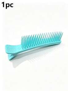 1pc Professional Hair Clip, Black Pink Blue Hair Clip, Multi-Functional Hair Comb, Hair Salon Styling Comb, Hair Dyeing And Curling Tool, Suitable For All Hair Types, Professional Salon And Home Hair Styling Accessories, Hair Styling Tool - Multicolor - View 14