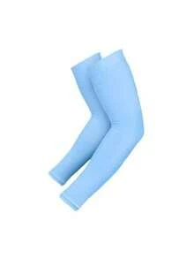 1 Pair Summer Outdoor Sun Protection Ice Silk Arm Sleeves, Anti-Slip Elastic Fishing Arm Warmers - A - View 16