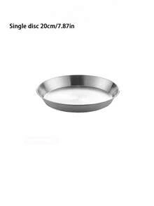 1pc/2pcs Kitchen Oil Filter Tray, Stainless Steel Air Fryer Mesh Basket, Fried Food Draining Basket Accessory, BBQ Grill Mesh Filter Basket, For Vegetables And Desserts - Silver - View 12