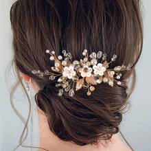 1pc Casual Party Elegant Iron Hair Comb Bridal Wedding Hair Accessory All Seasons - Multicolor - View 8