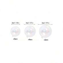10pcs/30pcs Transparent Colorful Bubble Ball Cake Decor Toppers, Suitable For Birthday, Wedding, Anniversary Party DIY Cake Dessert Decoration Supplies - Multicolor - View 11
