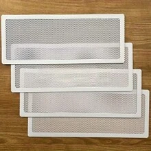 5 buah Penutup Ventilasi Magnetik Putih - Filter Ventilasi Lantai/Dinding/Langit-langit Universal - Pelindung Kisi-kisi AC Anti Debu, Desain Sederhana (Sesuai Ukuran Ventilasi Standar), Cocok untuk Hari Thanksgiving dan Natal - Putih - View 7