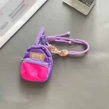 1PC Handmade Woven Twisted Knot Bag Strap Hand Rope Mesh Bag Phone Lanyard New Style Handmade Woven Small Star Short Hand Rope Colorful Acrylic Phone Charm Woven Rope Pendant Highly Attractive Cartoon Cute Portable Anti-Loss Phone Case Accessory - Knot Bag Strap - View 12