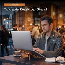 Magnetic Phone Stand, Aluminum Alloy Folding Adjustable Desktop Holder, 8-Position Multi-Angle Tablet Stand, Portable Universal Phone Holder Compatible With Iphone Smartphone Home Office Travel Live Streaming - View 8