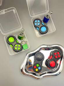 1 Set New Adult Travel Kit, Includes Multi-Function Handle, Mini Gear Shifter And Clicker, Portable, Suitable For Office, Travel And Gifts - Multicolor - View 4