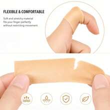 2pcs/4pcs Skin Protection Tape, Made Of Soft Breathable And Waterproof Fabric Material, With Strong Adhesion, Suitable For Protection Of Feet, Fingers, Heels And Other Areas, Also Applicable For Daily Friction Protection Scenarios. - View 4