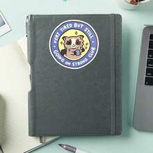 1PC Sarcastic Raccoon Decal Sticker, Funny Animal Saying Vinyl Sticker For Kindle Laptop, Waterproof Laptop Sticker For Water Bottle Journal Travel Case, Cute Gift For Friends Coworkers Animal Lovers Teens - Multicolor - View 5