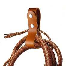 Outdoor Whip Belt Horseback Riding Whip Binding Strap Adjustable PU Leather Whip Holder Adult Leather Whip Holder - Multicolor - View 10