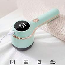 USB Rechargeable Lint Remover With Digital Power Display, Long Battery Life Portable Fabric Shaver, Effective Pill Fuzz Bobble Removal Tool For Sweaters Socks Blankets Dolls Pants, Ideal Gift Choice - View 8