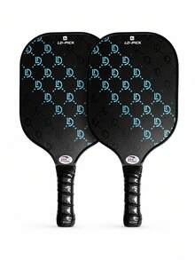 USAPA Approved Fiberglass Pickleball Paddle Set Of 2, Lightweight Pickle Ball Paddles With 4 Balls, 2 Overgrips, Carry Bag & Gift Box For Beginner & Intermediate Players - Blue - View 9