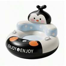 Inflatable Snow Slide, Heavy-Duty Cold-Resistant PVC Snow Tube With Reinforced Handles, Portable Foldable Winter Snow Gear, Suitable For Adults, Outdoor Hill Skiing Winter Sports, Christmas And Birthday Gift - Multicolor - View 5