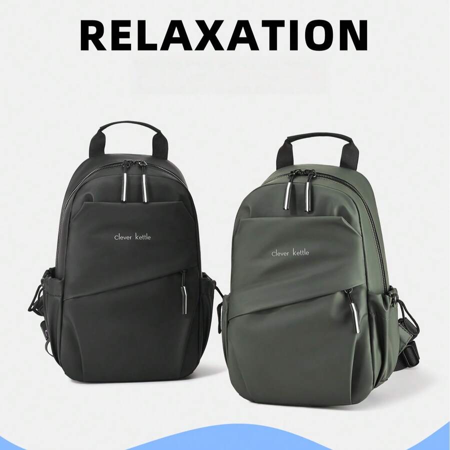 1 buah Tas Dada Pria Baru, Tas Selempang Kasual Pria, Tas Ransel Kecil Multifungsi, Tas Selempang Satu Bahu Serbaguna untuk Bepergian