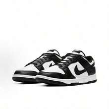 Nike أحذية نسائية كاجوال - أبيض وأسود - مشاهدة 2