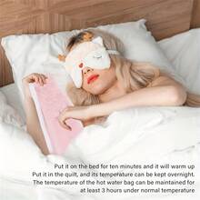 Creative PVC Long Hot Water Bottle Plush Extra Large Hand Warmer - A - View 4