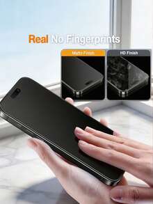 6Pcs Matte Anti Glare And Anti Fingerprint Anti Peeping Ceramic Film Full Coverage Flexible Mobile Screen Protector Compatible With IPhone 18 Pro Max 17 Pro 16 Plus 15 14 13 12 11 Explosion-Proof And Scratch Resistant No Bubbles Automatic Adsorption Easy To Install Protective Film Soft Film Non Glass - Clear - View 6