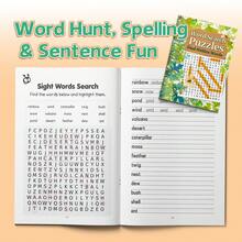 English Word Search Puzzle Notebook, Find Hidden Words, Vocabulary And Spelling Practice, Letter Recognition, Visual Search, Focus And Observation Activities For Daily Learning, Classroom And Home Practice - English Word Search Puzzle Notebook - View 3