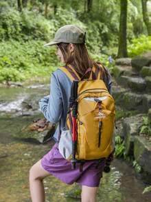 Ransel Luar Ruangan, Ransel Pendakian Luar Ruangan, Ransel Modis, Tas Luar Ruangan Ringan, Banyak Kantong, Tas Perjalanan Dua Bahu, - MultiWarna - View 3