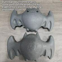 1pc Black Bat Squeeze Toy, Halloween Theme Soft Stress Relief Toy, Party Gift - Multicolor - View 5