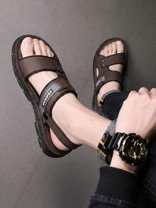 Men Sandals - Brown - View 6