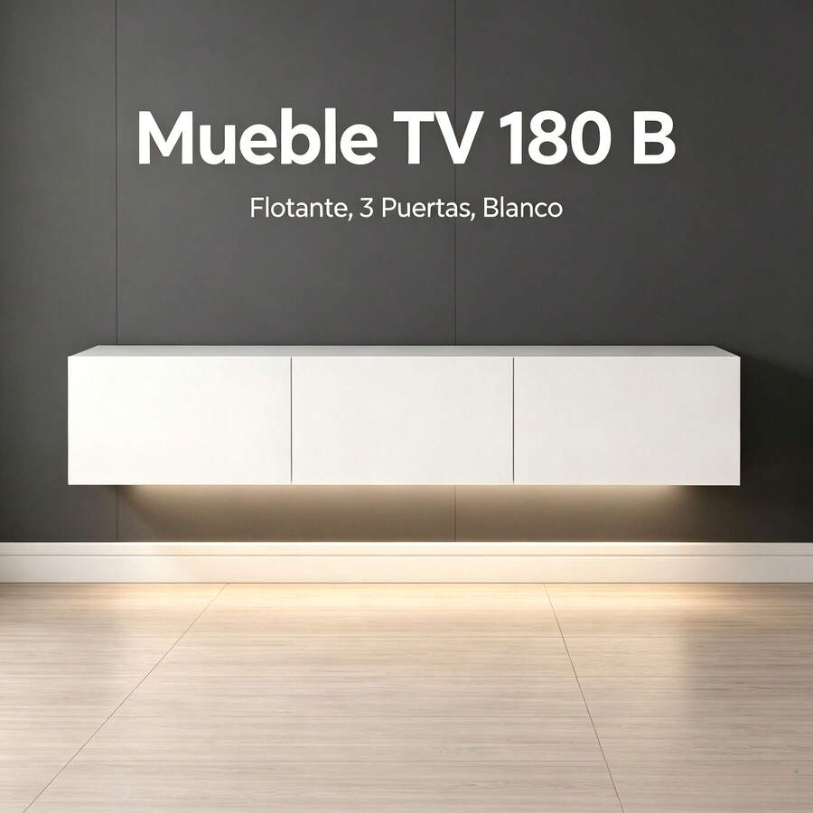 Television Stands & Entertainment Centers - White - View 1