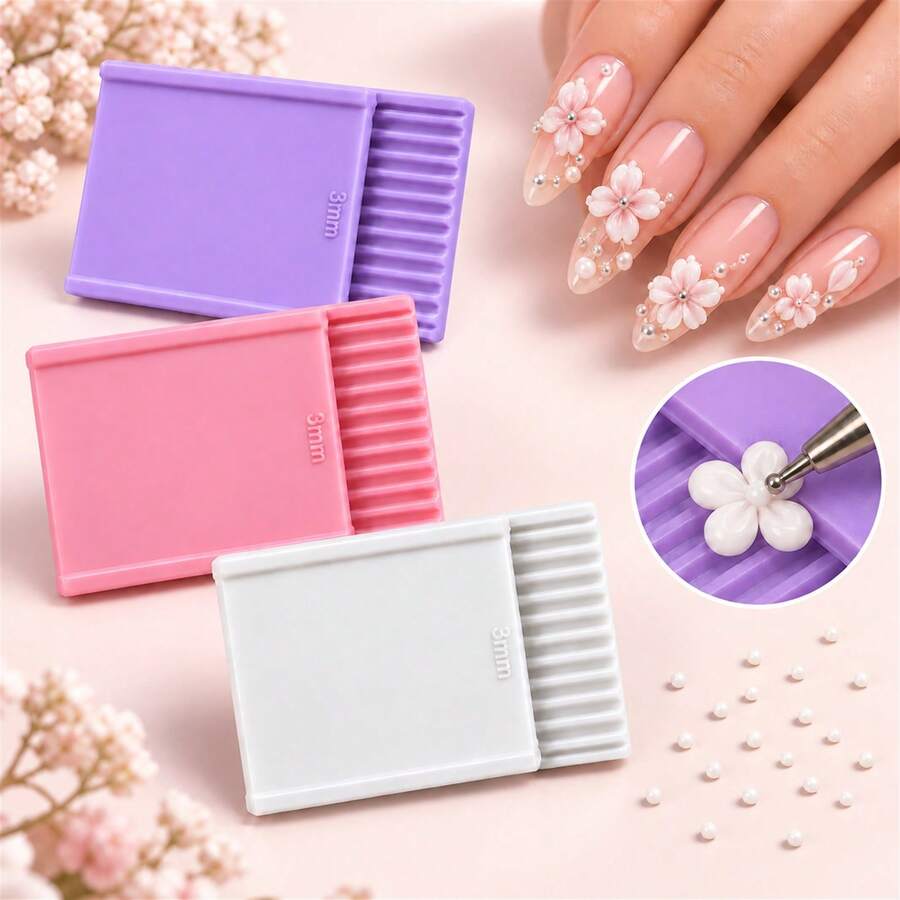 3D Print Clay Ball Maker Nail Art Tool Clay Ball Making Tool - Multicolor - View 1